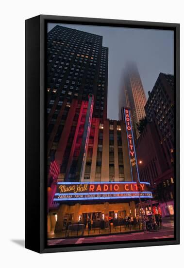 Radio City-Steven Maxx-Framed Premier Image Canvas