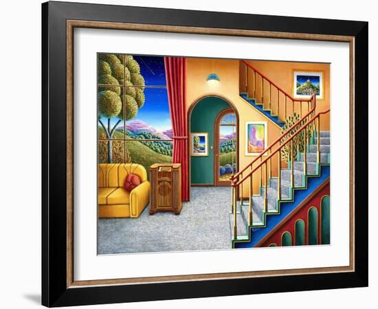 Radio Days 10-Andy Russell-Framed Art Print