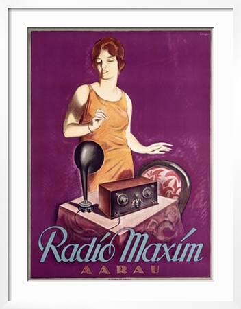 Radio Maxim' Giclee Print - Ernst | Art.com
