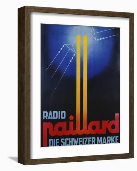 Radio Paillard: Die Schweizer Marke Poster-null-Framed Photographic Print