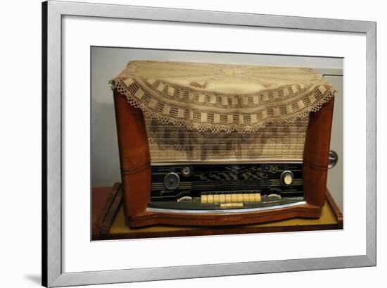 Radio Receiver. Built in Riga, Latvia, 1958-1960.-null-Framed Giclee Print