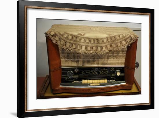 Radio Receiver. Built in Riga, Latvia, 1958-1960.-null-Framed Giclee Print