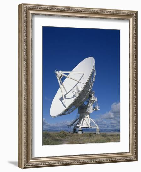 Radio Telescope in New Mexico, United States of America, North America-Tovy Adina-Framed Photographic Print