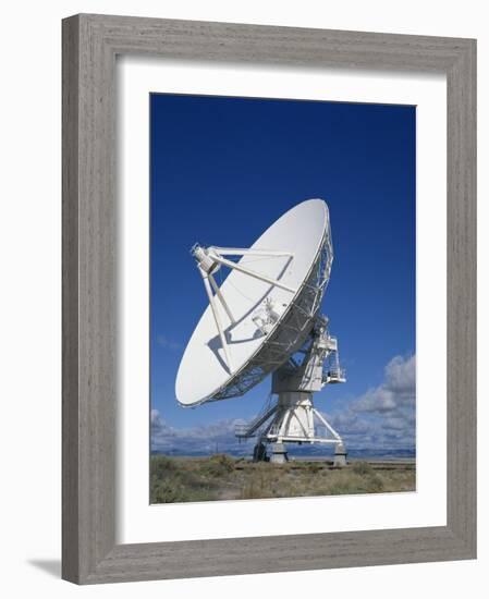 Radio Telescope in New Mexico, United States of America, North America-Tovy Adina-Framed Photographic Print