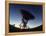Radio Telescope, Magdalena, New Mexico, USA-Walter Bibikow-Framed Premier Image Canvas