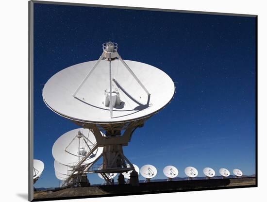 Radio telescopes at an Astronomy Observatory, New Mexico, USA-Maresa Pryor-Mounted Photographic Print