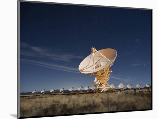 Radio telescopes at an Astronomy Observatory, New Mexico, USA-Maresa Pryor-Mounted Photographic Print