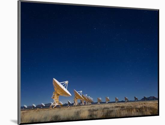 Radio telescopes at an Astronomy Observatory, New Mexico, USA-Maresa Pryor-Mounted Photographic Print