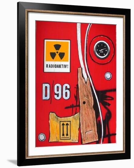 Radioactive-Peter Klasen-Framed Limited Edition