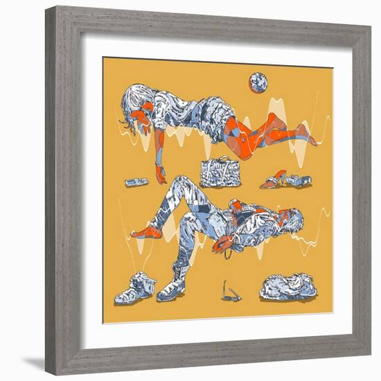 Radioflood-HR-FM-Framed Art Print