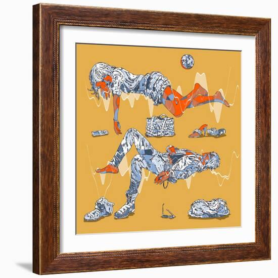 Radioflood-HR-FM-Framed Art Print