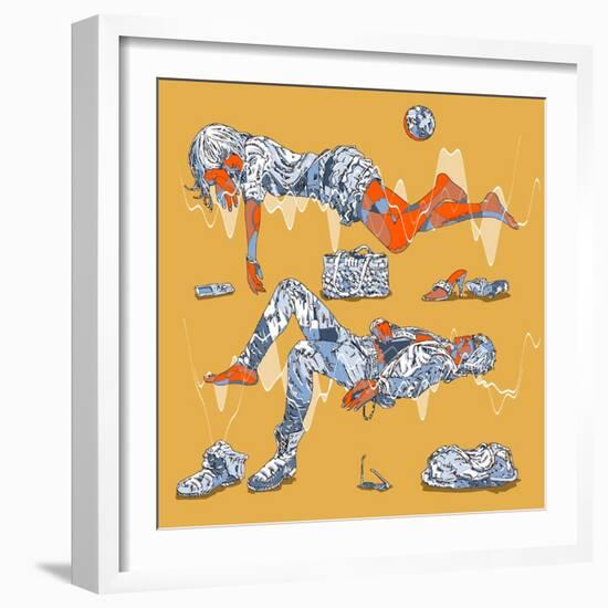 Radioflood-HR-FM-Framed Art Print