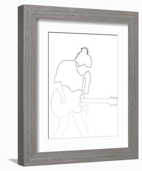 Radiohead-Logan Huxley-Framed Art Print