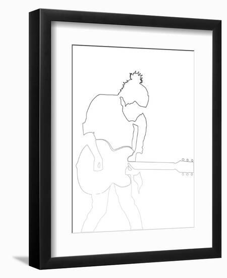 Radiohead-Logan Huxley-Framed Art Print