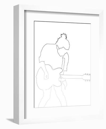 Radiohead-Logan Huxley-Framed Art Print