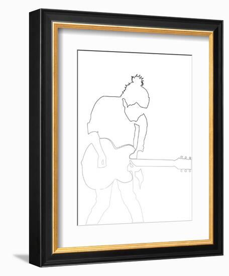 Radiohead-Logan Huxley-Framed Art Print