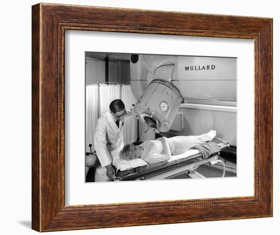 Radiotherapy Machine, 1967-National Physical Laboratory-Framed Photographic Print