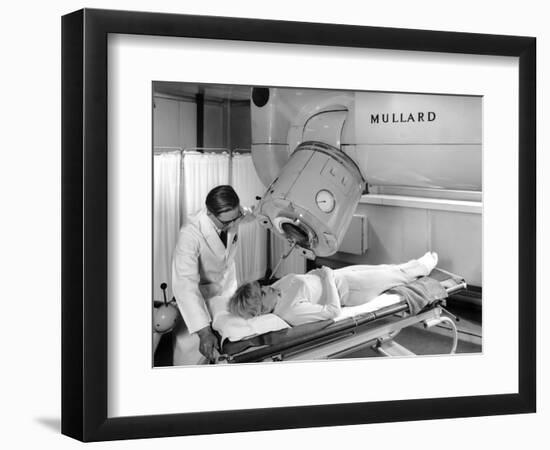 Radiotherapy Machine, 1967-National Physical Laboratory-Framed Photographic Print