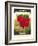 Radish Seed Packet-null-Framed Art Print