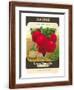 'Radish Seed Packet' Art Print | Art.com