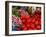 Radishes and Tomatoes on a Market Stall, France, Europe-Richardson Peter-Framed Photographic Print