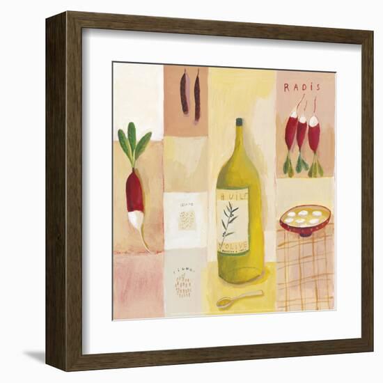 Radishes-Aurelia Fronty-Framed Art Print