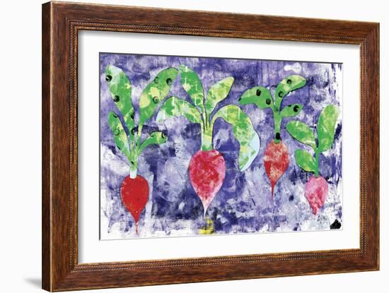 Radishes-Summer Tali Hilty-Framed Giclee Print