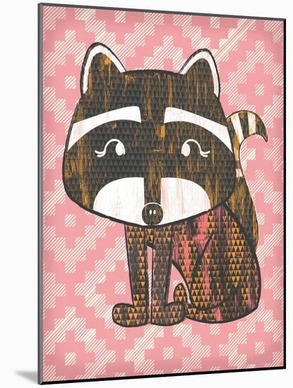 Radly Raccoon-Ashley Sta Teresa-Mounted Art Print