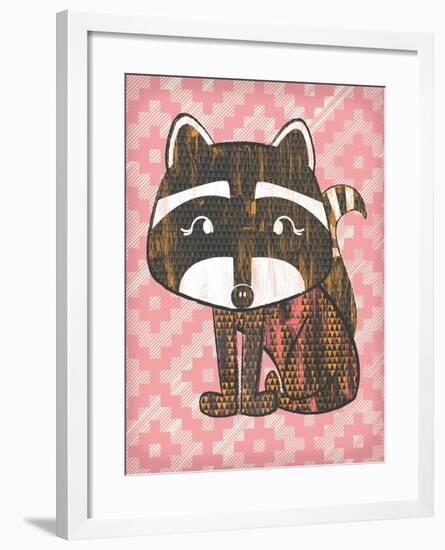 Radly Raccoon-Ashley Sta Teresa-Framed Art Print