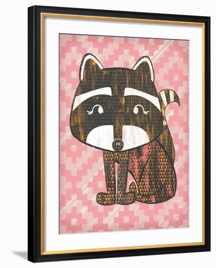 Radly Raccoon-Ashley Sta Teresa-Framed Art Print