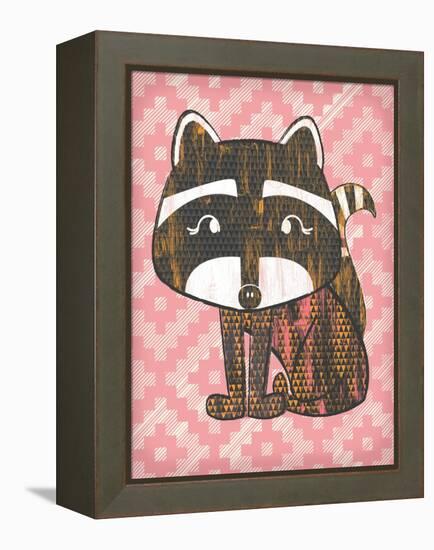 Radly Raccoon-Ashley Sta Teresa-Framed Stretched Canvas