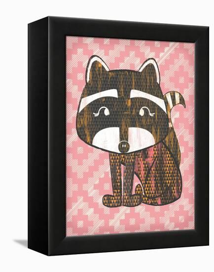 Radly Raccoon-Ashley Sta Teresa-Framed Stretched Canvas