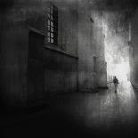 Man in the Wind-Radovan Skohel-Framed Photographic Print