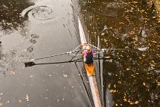 Rowing in Autumn-raevas-Photographic Print