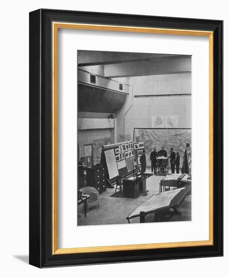 RAF Bomber Command operations room, 1941-Unknown-Framed Photographic Print