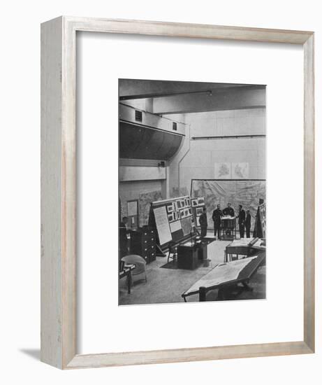 RAF Bomber Command operations room, 1941-Unknown-Framed Photographic Print