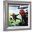 RAF Sky-Divers-Wilf Hardy-Framed Giclee Print