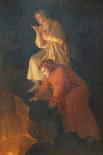 Dante and Virgil, 1855-Rafael Flores-Framed Premier Image Canvas