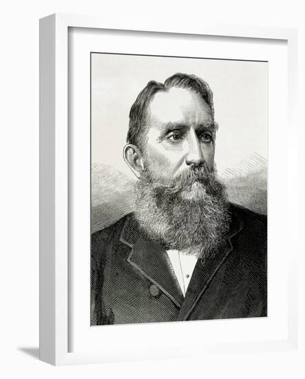 Rafael Nunez (1825-1894). Colombian Politician.-Tarker-Framed Photographic Print