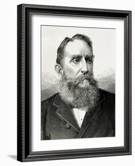 Rafael Nunez (1825-1894). Colombian Politician.-Tarker-Framed Photographic Print