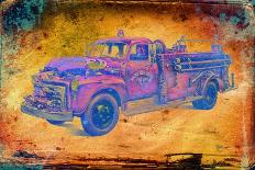 Vintage firetruck-Rafal Kulik-Giclee Print