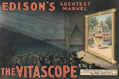 Edison's Greatest Marvel--The Vitascope-Raff & Gammon-Framed Stretched Canvas