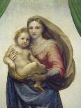 Putti, Detail from the Sistine Madonna-Raffael-Giclee Print