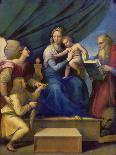 Putti, Detail from the Sistine Madonna-Raffael-Framed Premier Image Canvas