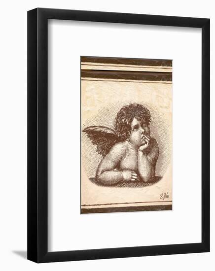 Raffaello Amore Angel-Rene Stein-Framed Art Print