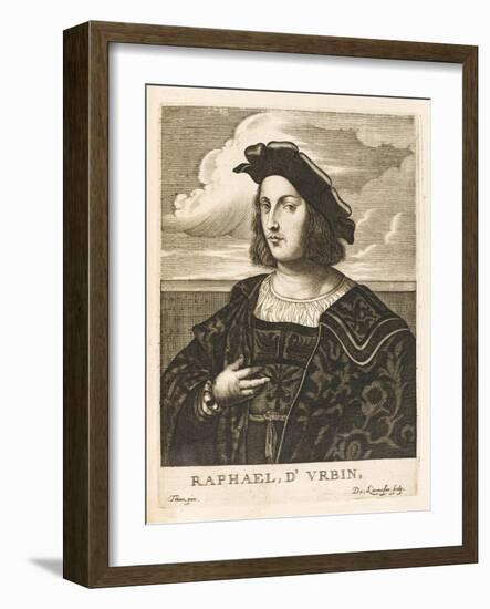 Raffaello Sanzio Italian Artist-Nicolas de Larmessin-Framed Art Print