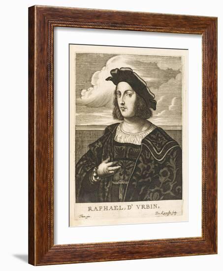 Raffaello Sanzio Italian Artist-Nicolas de Larmessin-Framed Art Print