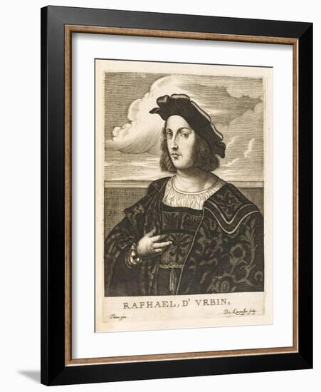 Raffaello Sanzio Italian Artist-Nicolas de Larmessin-Framed Art Print