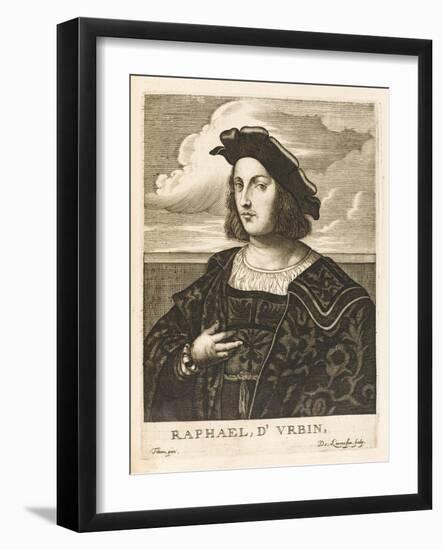 Raffaello Sanzio Italian Artist-Nicolas de Larmessin-Framed Art Print