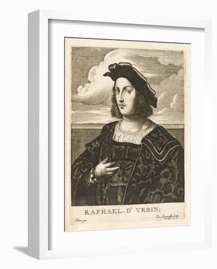 Raffaello Sanzio Italian Artist-Nicolas de Larmessin-Framed Art Print